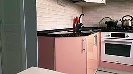 i fucked friend's hot russian girlfriend cheating in kitchen