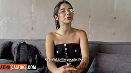 hey petite latina, feel that big cock stretch your hole?