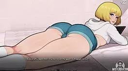 Femboy teen babe gets wet horny hardcore pounding small tits ass cumshot ecstasy overload