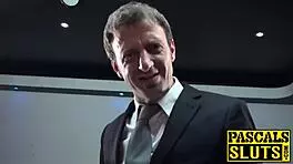 Hey, feel Nadia get dominated hard by Pascal's rough thrusts!