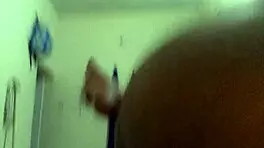 she rides missionary style on massive black cock until explosive creampie fills her deeply