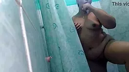 home from work, taking a steamy bath then fingering my big pussy to intense orgasm 😍🛁