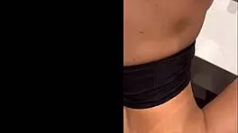 Viral Risky Raw Creampie Fuck with Eager Colombian Latina in Public Mall Bathroom