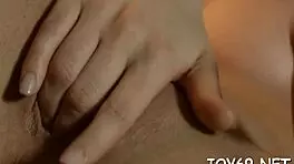 Honey Teases Her Tight Hole with Gentle Fingering Solo