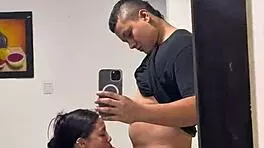 Colombian Latina Big Ass Bounced Hard in Homemade Kitchen Fucks