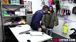 hot latina teen you get banged hard for shoplifting right now