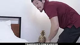 bracefaced blonde anastasia knight sucks stepbro's monster cock