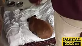 Mature Slut Endures Rough Garage Pounding For Noisy Punishment