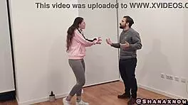 Bratty Karen Preview Swallows Cum With Glasses