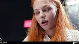 Redhead turns Asian babe into obedient fuckdoll slave instantly