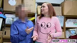 oops innocent april reid caught stealing gets punished by big cock burglar