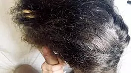 hey, wanna watch this cutie suck cock then get doggystyle fucked till cum on her juicy ass?