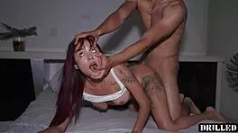 college babe lets him pound her tight pussy