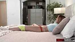 Braces Teen Khloe Kapri Caught Masturbating Gets Pounded