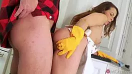 this cougar milf pounces on young stud for wild sex romp