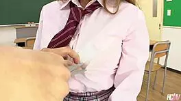 JAPANESE BABE YUI AOYAMA DIVES INTO HARD DRILL AND CREAMPIE