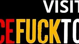 Watch Submissive Latina Goth Teen Choke on Massive American Cock!