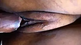 skinny babe split open doggy style creampie squirting