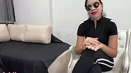 Young wife tries double play with toy and lover intimately