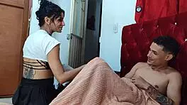 Hot Latina Cougar Craves Big Cock Blowjob and Ass Play Non-Stop