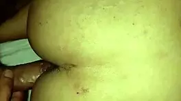 Indian girlfriend begs friend's monster cock in pussy and ass then farts cum.