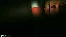 princess zelda kneels bound as sage's obedient bdsm slave