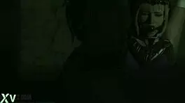 princess zelda kneels bound as sage's obedient bdsm slave