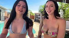 Lola Valentine Indica Marie Ride Hard in Lesbian Vacation Threesome