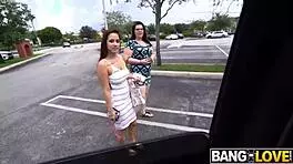 colombian hottie swaps friend for bbc road