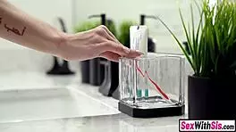 Big Ass Masturbating Teen Stepsis Craves Stepbro Monster Cock