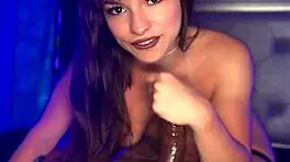 Petite best friend teases for deep breeding