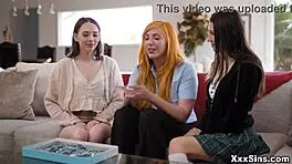 lauren phillips guides maya woulfe and lily larimar's first steamy lesbian exploration together