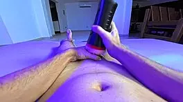 i was jerking off solo but roommate fucked my ass way better