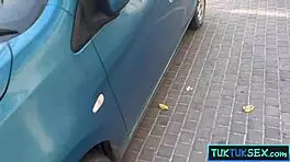 tiny thai cutie lured from street for wild hardcore ride