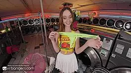 vr teen redhead deepthroats huge cock stealing panties 🔥