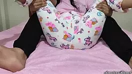 Tricked innocent babe in session for steamy body massages