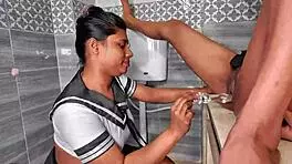 Milf And Petite Teen Take Turns In Wild Threesome Fuck