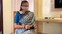 bhabhi moves into new flat and surprises neighbor with first intimate gift