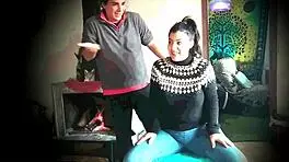 Brunette sneaks fuck session with guy records every thrust