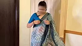 bhabhi moves into new flat and surprises neighbor with first intimate gift