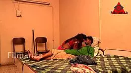 sexy indian beauty goes wild with young stud in hot encounter