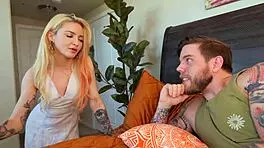 petite slut lola fae cheats with steve rickz pounding her hairy tight pussy doggystyle cowgirl riding big cock