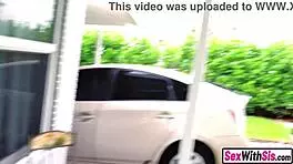 slutty teen sneaks in and seduces with hardcore blowjob action