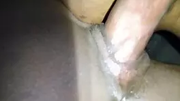 Petite pussy pumped full of cum in dirty anal creampie!