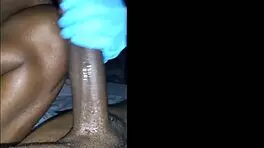 aw fuck, her pretty handjob with spit feels so good on my big cock