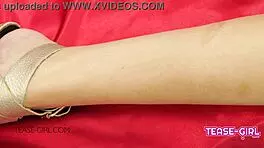 Brunette student with perfect body swallows cum in pov massage