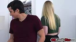 stepbrother pounds demi hawks tight 18+ teen pussy before moving out