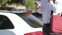 Heart-Pounding! 19yo Brunette Babysitter Craves Boss's Thick Cock Deep!