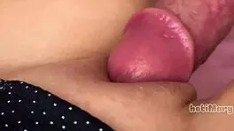 Intense Big Dick Pounds Shaved Pussy Closeup to Explosive Cumshot