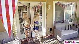 Petite Teens And Friend Deliver Epic Shared Blowjob